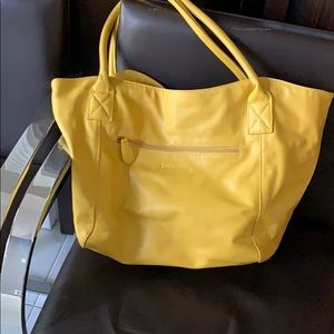Mustard tote bag - brand LouenHide.